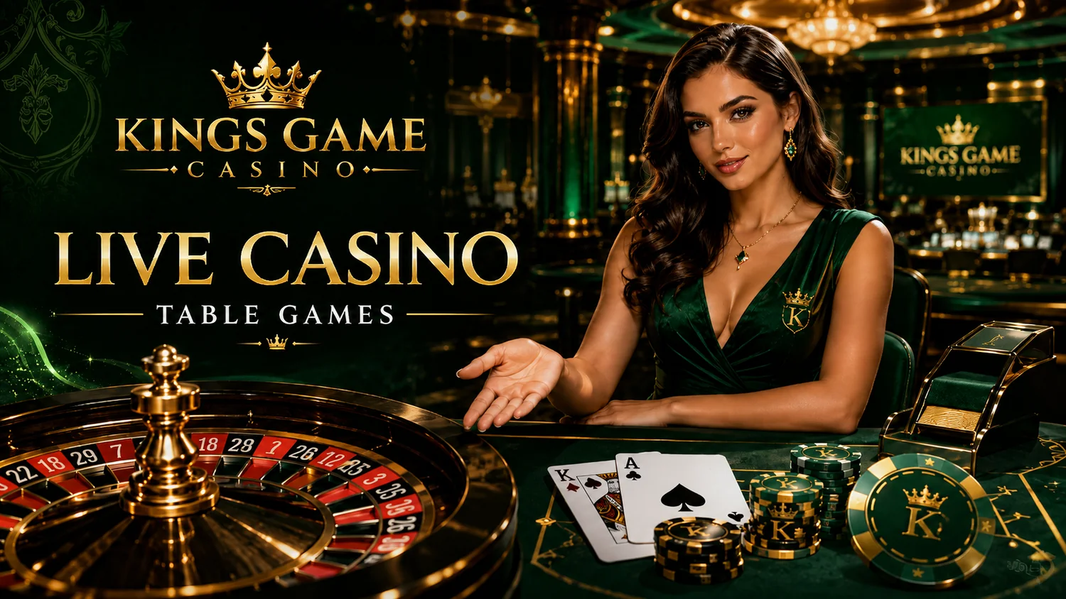Kings Game Casino Live Casino Tischspiele