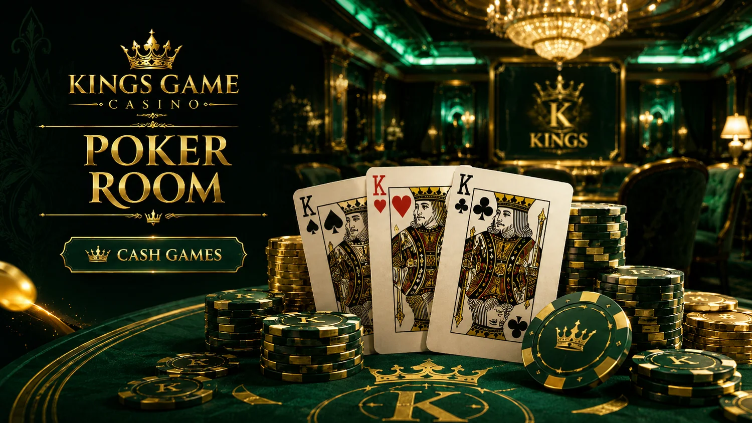 Kings Casino Cash Game und Poker Room